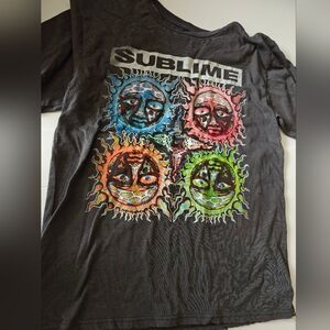Sublime Men's Graphic Band Short Sleeve T-shirt Size Small